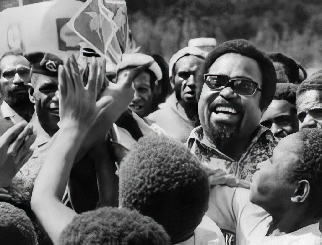 Michael Somare celebrating-topaz-enhance-4x-faceai